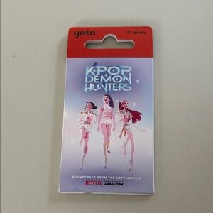 K-Pop Demon Hunters Soundtrack Card
